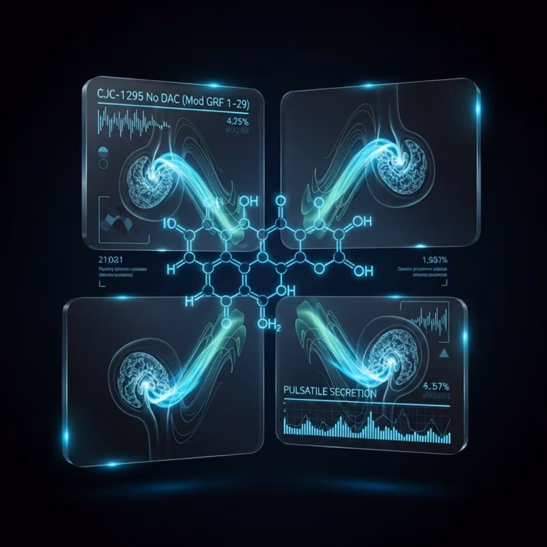 CJC-1295 sans DAC — illustration de dossier de recherche