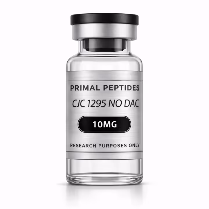 CJC-1295 (sans DAC) 10mg — flacon de matériau de référence analytique
