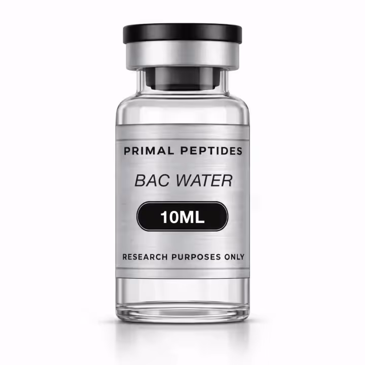 Eau bactériostatique 10 ml — flacon de matériau de référence analytique