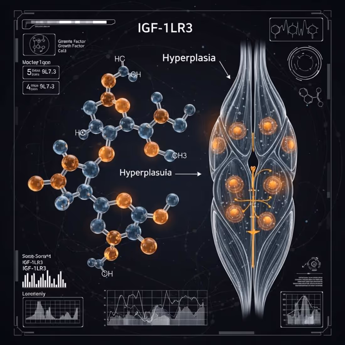 IGF-1 LR3 — illustration de dossier de recherche