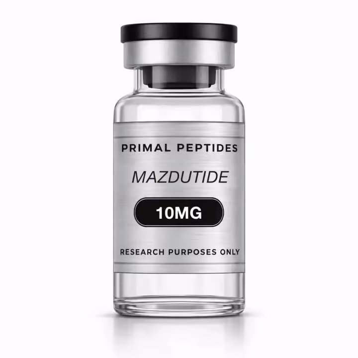 Mazdutide 10mg — flacon de matériau de référence analytique