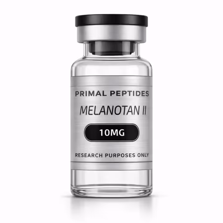 Melanotan II 10mg — flacon de matériau de référence analytique