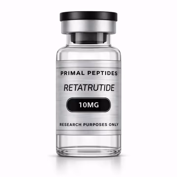 Retatrutide 5mg — flacon de matériau de référence analytique